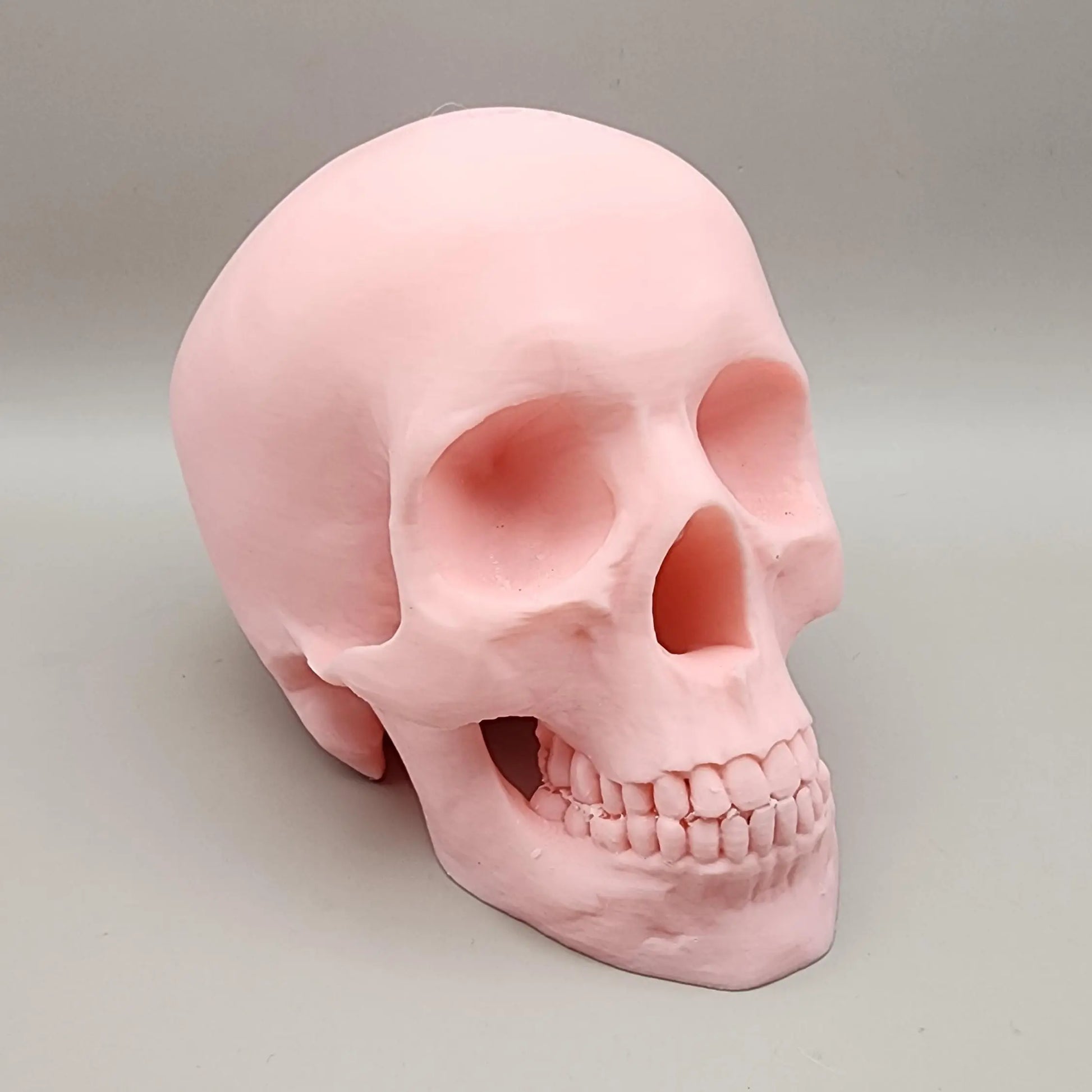 3D Skeleton Head, Halloween Skeleton, Halloween Display, Halloween Tiered Tray Decor, Pink Halloween Decor, Pastel Halloween