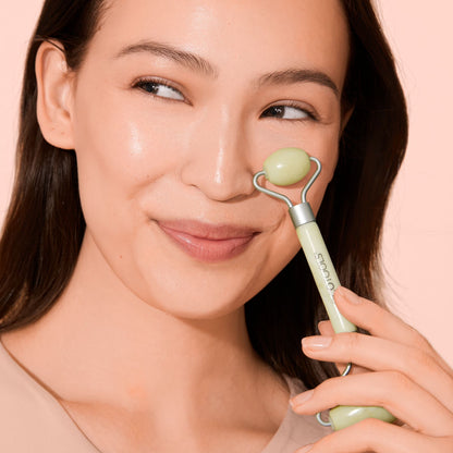 Jade Facial Roller for Smoothing, Sculpting & Massage