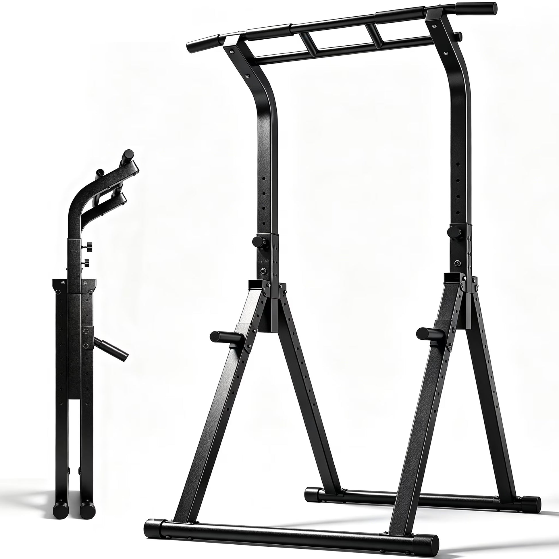 Pull up & Dip Bar Station, Multi-Function Home Gym Strength Training Equipment for Men & Women Muscle Building