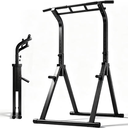 Pull up & Dip Bar Station, Multi-Function Home Gym Strength Training Equipment for Men & Women Muscle Building