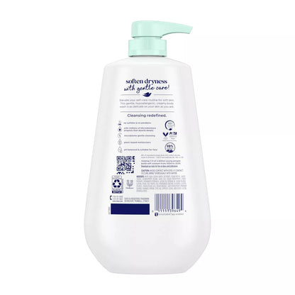 Dove Beauty Sensitive Skin Body Wash Pump 24Hr Lotion-Soft Skin
