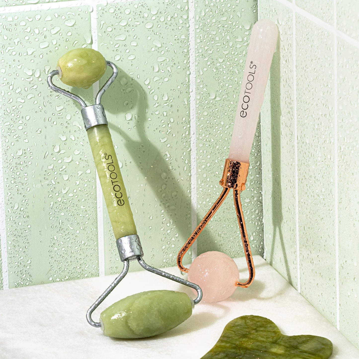 Jade Facial Roller for Smoothing, Sculpting & Massage