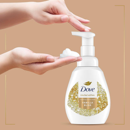 Dove Warm Vanilla & Sugar Cane Protects Skin from Dryness Foaming Hand Wash More Moisturizers than the Leading Ordinary Hand Soap, 10.1 Oz