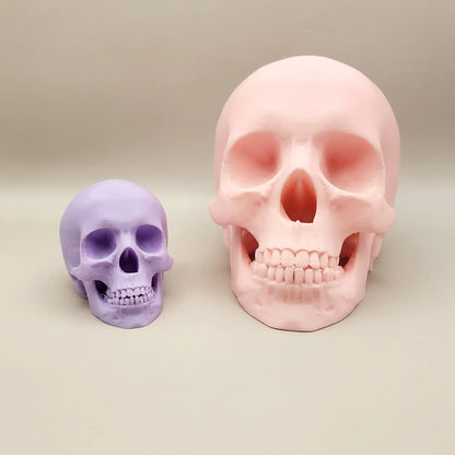 3D Skeleton Head, Halloween Skeleton, Halloween Display, Halloween Tiered Tray Decor, Pink Halloween Decor, Pastel Halloween
